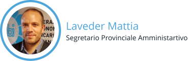 Laveder Mattia Segretario Provinciale Amministartivo