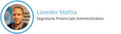 Laveder Mattia  Segretario Provinciale Amministrativo