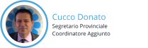 Cucco Donato Segretario Provinciale  Coordinatore Aggiunto